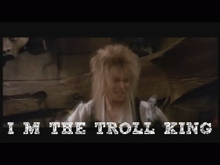 David Bowie Troll King Labyrinth